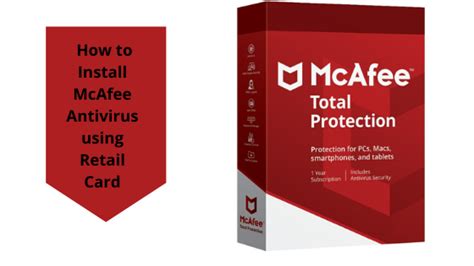 how to instal TOTAL PROTECTIO retail card .